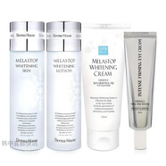 【正品】韓國代購直郵DERMA HOUSE煥活亮膚爽膚水保濕乳亮膚霜三 精華+乳液+面霜120ml+眼霜30ml