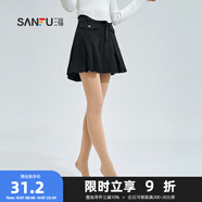 三福 女褲襪單條裝 淑女易搭收腹提臀不易下滑連腳絲襪823295 膚色 均碼