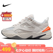 耐克NIKE運動(dòng)休閑鞋女子老爹鞋M2K TEKNO運動(dòng)鞋AO3108-001灰橙36.5