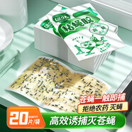 綠葉（Green Leaf）蒼蠅粘板粘蠅膠捕蠅滅蠅器20張裝 GL02110