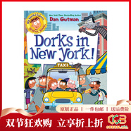 英文原版 我的瘋狂學(xué)校漫畫(huà)版 第3本  My Weird School Graphic Novel: Dorks in New York! 搞怪校園故事 兒童章節小說(shuō) 綠山墻