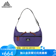 GREGORY格里高利 SATCHEL斜挎包單肩背包 城市休閑手提包通勤拎包13L 太空紫（新顏色） M