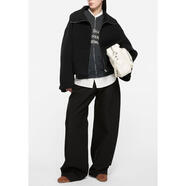 Acne Studios 輕奢 女士 A90661/BLACK 夾克 黑色 20 | 38 DE