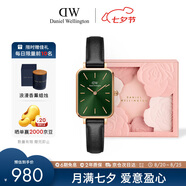 丹尼爾惠靈頓（DanielWellington）DW女士手表簡約時尚小綠表送女友七夕禮物商務(wù)輕奢DW00100446