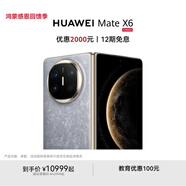 HUAWEI Mate X6 華為折疊旗艦手機(jī) 分布式玄武架構(gòu) 鴻蒙大屏AI 紅楓原色影像 折疊屏手機(jī) 星云灰 16GB+1TB Mate X6 典藏版