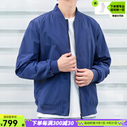 添柏嵐（Timberland）外套男 秋季新款戶(hù)外寬松透氣運動(dòng)服防風(fēng)工裝經(jīng)典棒球服飛行夾克 A5M9TEYO/靛藍色/防水面料 (曬圖退10) L (180/108A)