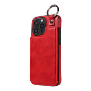 牧后適用iPhone16荔枝紋吊環(huán)左右開(kāi)手機卡包 蘋(píng)果15插卡支架S24保護套 K荔枝紋吊環(huán)左右開(kāi)卡包--大紅 三星A05S 4G