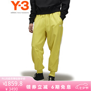 Y-3【 七夕禮物】y3 3S CUF PANT男士休閑褲52JL6675休閑褲 檸檬黃 XL