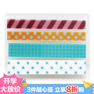 國譽（KOKUYO）Campus可替換式意匠便簽便利貼記事貼（替芯）50×39×4mm淡色意匠 2個裝 WSG-MEKS01-P3