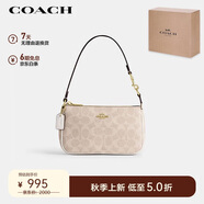 蔻馳（COACH）【品牌直供】女士NOLITA小號手提手拿包腋下包麻將包人造革