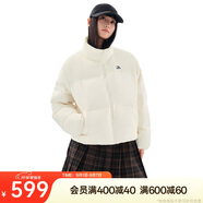 安踏六度芯面包羽絨服丨短羽絨女冬季新款寬版棉服面包服上衣保暖外套