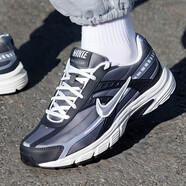 耐克（NIKE）官方艦店男鞋冬季新款運動(dòng)鞋子緩震透氣輕便舒適跑步鞋休閑慢跑鞋 煤黑/金屬冷灰 39