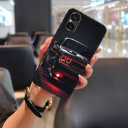 彌靜覓適用索尼Xperia5 V/索尼5 5代手機殼情侶創(chuàng)意新款硅膠搞怪男女款 黑殼-炫酷貓 其他手機型號