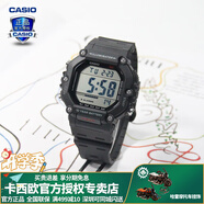卡西歐（CASIO） 男表女表卡西歐手表男女情侶表學(xué)生時(shí)尚運動(dòng)表太陽(yáng)能雙顯電子表 AE-1600H-1AVPF琥珀黑
