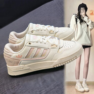 阿迪達斯 （adidas）三葉草女鞋 2025新款運動鞋輕便透氣休閑鞋潮流小白鞋子女 少女粉/清新/時尚/主推 36