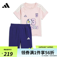 ADIDASIN 3/4 PNT SET運(yùn)動(dòng)休閑短袖套裝JM3418 JM3418 86