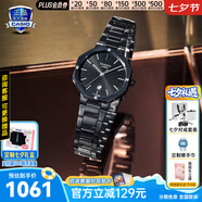 卡西歐（CASIO）SHEEN藍寶石鏡面石英商務(wù)八角超薄腕表送女朋友節日禮物氣質(zhì)手表 SHE-4543BD-1A優(yōu)雅八角