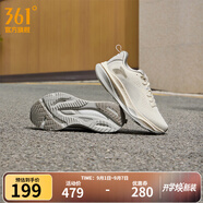 361°運動鞋男鞋赤焰4秋季網(wǎng)面透氣跑鞋男輕便通勤減震專業(yè)跑步鞋 西米色/浮石色 密網(wǎng)【女】 40