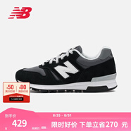 NEW BALANCENB官方休閑鞋男女鞋七夕送禮經(jīng)典舒適百搭時(shí)尚輕便復(fù)古運(yùn)動(dòng)鞋 黑色/深灰色 ML565CBK 42 (腳長26.5cm)