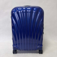 新秀麗（Samsonite）經(jīng)典貝殼拉桿箱男女超輕旅行箱登機(jī)箱C-LITE行李箱V22升級版CS2 深藍(lán)色 20寸