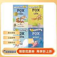 英文原版 My First I Can Read 4冊合售 Fox Is Late/The Tiger/At Night /Fox versus Winter 入門(mén)級兒童分級讀物英語(yǔ)繪本