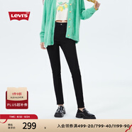 Levi's李維斯女士復古721高腰緊身鉛筆褲經(jīng)典美式黑色窄版牛仔褲 黑色 25 (26)