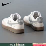耐克（NIKE）男鞋板鞋 2025新款夏季時(shí)尚運(yùn)動(dòng)鞋舒適耐磨低幫運(yùn)動(dòng)休閑鞋滑板鞋 COURT VISION/灰白 39