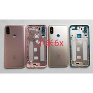 OPUYYM適用于小米5sp6x后殼支架后蓋 6x新后蓋金帶按鍵不帶鏡片 外殼