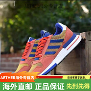 阿迪達斯 （adidas）超軟春秋網(wǎng)面三葉草ZX500 悟空爆米花軟彈男女軟底透氣輕盈慢跑鞋 悟空 36