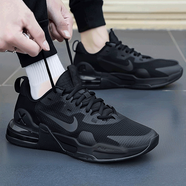 耐克（NIKE）男鞋 2025新款秋季運動(dòng)鞋AIR MAX氣墊鞋緩震訓練鞋輕便透氣跑步鞋 黑武士氣墊鞋 40