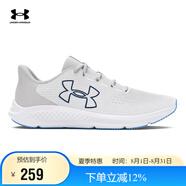 安德瑪（Under Armour）春夏Charged Pursuit 3男子運(yùn)動(dòng)跑步鞋跑鞋3026518 白色108 44