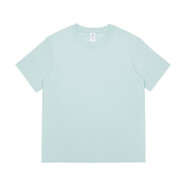 柯麥直銷(xiāo)230g白色純棉圓領(lǐng)打底t恤夏季潮牌寬松純色短袖上衣男 短袖-清風(fēng)綠 4XL(185-200斤)