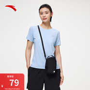 安踏（ANTA）手機包 男女夏季運動(dòng)休閑黑色百搭簡(jiǎn)約旅行便攜小包192428109 基礎黑-1