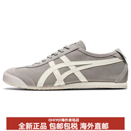 Onitsuka Tiger鬼塚虎MEXICO66復(fù)古耐磨低幫休閑跑步鞋男女同款煙灰色 41.5