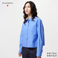 優(yōu)衣庫(kù)女裝/男女同款牛津紡箱型襯衫/襯衣合作款25秋冬新款479974 479974/64湖藍(lán)色 XL
