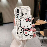 尚閃千適用于華為P30手機殼可愛(ài)kt貓情侶卡通帕恰狗直邊磨砂硅膠軟套全包防摔 【腮紅kt貓-單殼】 華為P30