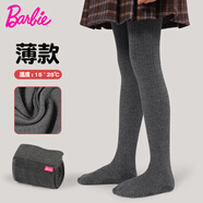 芭比女童連褲襪春秋款兒童打底褲女孩中厚寶寶襪子連體襪褲襪