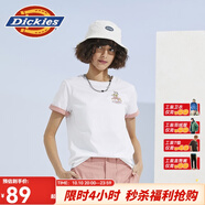 dickies短袖T恤純棉舒適透氣經(jīng)典百搭休閑款上衣短袖T恤10305 白色 S