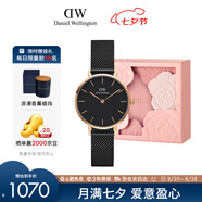 丹尼爾惠靈頓（DanielWellington）DW手表女經(jīng)典鋼帶女士手表時(shí)尚歐美表送女友七夕禮物DW00100245