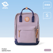 CAN COOLcanvasrepublic女雙肩包輕便電腦旅行背包學(xué)生書包 安娜紫_S