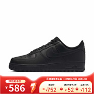 耐克Nike男鞋空軍一號黑武士Air Force1 AF1復古低幫休閑板鞋 CW2288-001 42