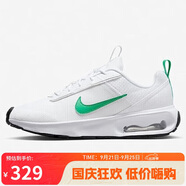 耐克（NIKE）女子AIR MAX INTRLK LITE休閑跑步鞋DX3705-102/白綠 38