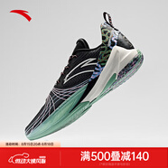 安踏（ANTA）速決6籃球鞋丨全掌氮科技籃球鞋穩(wěn)定支撐防滑耐磨運動鞋 城堡灰/基礎(chǔ)黑-2 39 39