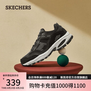 斯凱奇（Skechers）七夕禮物男鞋夏季透氣老爹鞋休閑熊貓鞋軟底運動(dòng)鞋237067