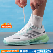 阿迪達斯（adidas）男鞋女鞋 2025秋季新款跑鞋舒適輕便透氣緩震回彈跑步休閑運動鞋 KI6015 38