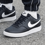 耐克（NIKE）休閑鞋男2025秋季運動鞋時尚黑白皮質(zhì)板鞋AQ1774 DH2987-001~偏大一碼 39