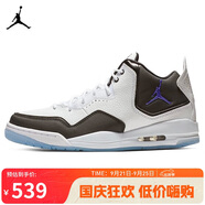 Jordan男休閑鞋喬丹 防滑耐磨 COURTSIDE 23運(yùn)動鞋AR1000-104白黑43