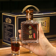 金窖獻酒鹿血人參酒男士養(yǎng)生酒植物浸泡藥酒100ml小瓶配制酒45%vol補酒45%vol 100mL 6瓶 /盒