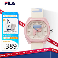 斐樂(lè)（FILA）手表女送女生潮流老爹風(fēng)格運(yùn)動(dòng)防水石英學(xué)生手表 FLM38-6105-008
