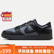 耐克男子運(yùn)動(dòng)板鞋NIKE DUNK LOW RETRO SE運(yùn)動(dòng)鞋 FZ3052-001黑灰41